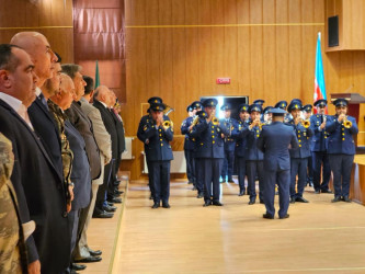 “26 iyun - Azərbaycan Respublikasının Silahlı Qüvvələri günü”münasibətilə “Azərbaycan ordusu Heydər Əliyev zəkasının işığında” adlı təntənəli tədbir keçirilib