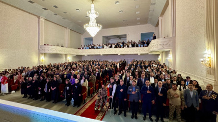 Suraxanıda Heydər Əliyevin anadan olmasının 102-ci ildönümü qeyd edildi