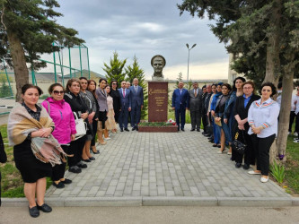 Suraxanı rayonunda Milli Qəhrəman Albert Aqarunovun xatirəsi anılıb