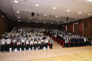 Suraxanıda “Ümummilli Lider Heydər Əliyev müstəqil Azərbaycan Konstitusiyasının müəllifidir” mövzusunda növbəti maarifləndirici tədbir keçirilib