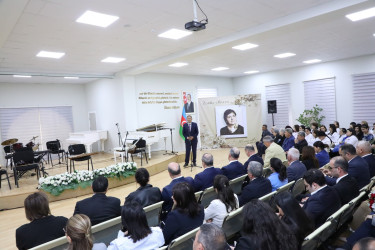 Suraxanıda Zərifə xanım Əliyevanın xatirəsi anıldı
