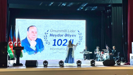 Suraxanıda Heydər Əliyevin anadan olmasının 102-ci ildönümü qeyd edildi