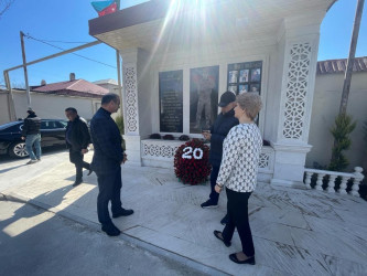 Bu gün lokal antiteror əməliyyatları zamanı qəhrəmancasına döyüşərək şəhadətə ucalan Rzayev Ramil Elçin oğlunun doğum günüdür