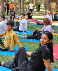 Beynəlxalq Yoqa Günündə Suraxanı Rayon İcra Hakimiyyətinin təşkilatçılığı ilə "sağlam nəsillə sağlam gələcək" adlı yoqa təlimi keçirilib