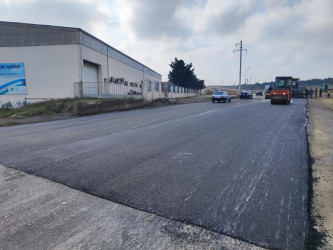 Ölkə ərazisində müasir yol infrastrukturunun yaradılması istiqamətində işlər həyata keçirilir.