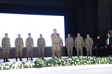 Suraxanıda “Zəfər Bayrağı altında yeni-yeni zəfərlərə doğru” adlı tədbir keçirilib