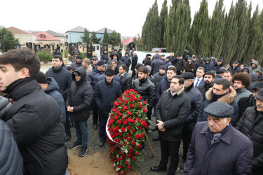 Aktauda həlak olan Suraxanı sakinləri dəfn edildi