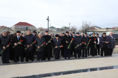 Suraxanıda 20 Yanvar faciəsinin 35-ci ildönümü qeyd olunub