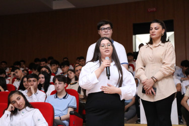 Suraxanıda “Ümummilli Lider Heydər Əliyev müstəqil Azərbaycan Konstitusiyasının müəllifidir” mövzusunda növbəti maarifləndirici tədbir keçirilib