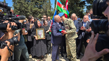 Nəşinin qalıqları tapılan şəhidlərimizdən biri İmaməliyev Arif Ələkbər oğlu mayın 21-də dəfn olunub