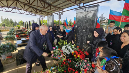 Oktyabrın 26-da Vətən müharibəsi şəhidi Məhəmməd İsmayılzadənin anım günü qeyd edilib