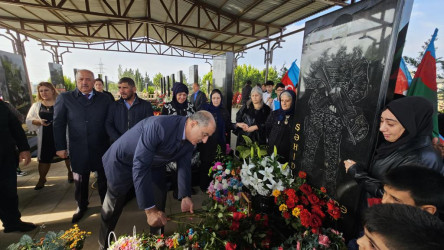 Oktyabrın 26-da Vətən müharibəsi şəhidi Məhəmməd İsmayılzadənin anım günü qeyd edilib