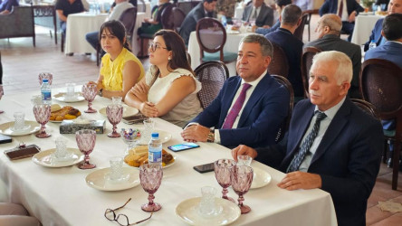 "Azərbaycan Vətən Müharibəsi Veteranları" İctimai Birliyinin Suraxanı Rayon şöbəsinin sədri Eldar Rüstəmovun 60 illik yubileyi qeyd olunub