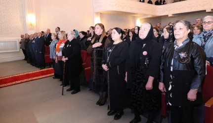 Suraxanıda “Zəfər Bayrağı altında yeni-yeni zəfərlərə doğru” adlı tədbir keçirilib