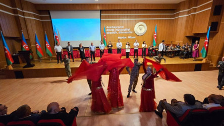 “26 iyun - Azərbaycan Respublikasının Silahlı Qüvvələri günü”münasibətilə “Azərbaycan ordusu Heydər Əliyev zəkasının işığında” adlı təntənəli tədbir keçirilib