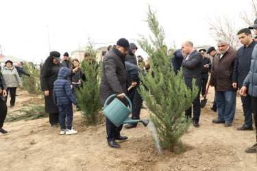 Azərbaycan Respublikasının Prezidenti cənab İlham Əliyevin müvafiq sərəncamına əsasən 2024-cü ilin “Yaşıl dünya naminə həmrəylik ili” elan edilməsi ilə əlaqədar, eləcə də COP29 çərçivəsində ölkəmizin hər bir yerində olduğu kimi Suraxanı rayonunda da silsilə tədbirlər keçirilir.