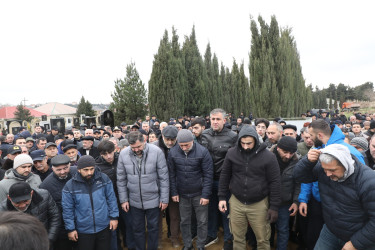 Aktauda həlak olan Suraxanı sakinləri dəfn edildi