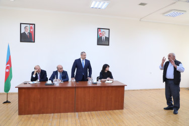 Mayın 21-də Suraxanı Rayon İcra Hakimiyyətinin başçısı Adil Əliyev 85 №-li tam orta məktəbdə Yeni Suraxanı qəsəbəsinin sakinləri ilə görüşüb