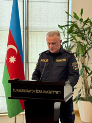 Suraxanı Rayon İcra Hakimiyyətində“Su hövzələrində insanların təhlükəsizliyinin təmin edilməsi” mövzusunda müşavirə keçirilmişdir