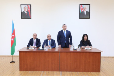 Mayın 21-də Suraxanı Rayon İcra Hakimiyyətinin başçısı Adil Əliyev 85 №-li tam orta məktəbdə Yeni Suraxanı qəsəbəsinin sakinləri ilə görüşüb