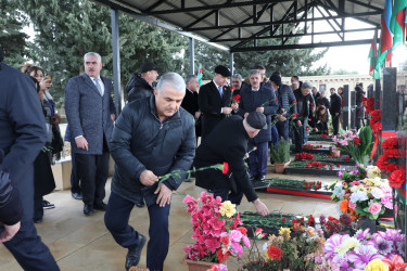 Suraxanıda 20 Yanvar faciəsinin 35-ci ildönümü qeyd olunub