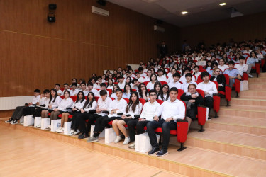Suraxanıda “Ümummilli Lider Heydər Əliyev müstəqil Azərbaycan Konstitusiyasının müəllifidir” mövzusunda maarifləndirici tədbir keçirilib