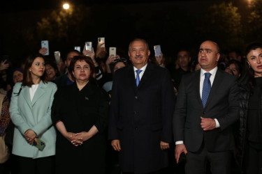 “Atəşgah məbədi” Dövlət Tarix-Memarlıq Qoruğunda möhtəşəm konsert proqramı və atəşfəşanlıq keçirilib