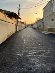 Zığ qəsəbəsi, Rövşən Göyüşov küçəsində asfalt örtüyü salınır