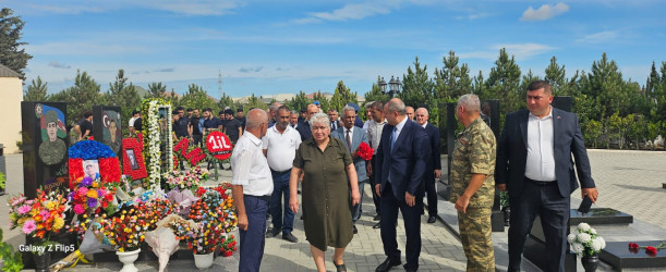 Azərbaycan Respublikasının Silahlı Qüvvələri tərəfindən Qarabağ iqtisadi rayonunda keçirilən lokal xarakterli antiterror tədbirləri zamanı Xocavənd rayonu istiqamətində şəhid olmuş ordumuzun hərbi qulluqçusu, 2003-cü il təvəllüdlü Qafarov Savalan İsfəndiyar oğlunun il mərasimi keçirilib