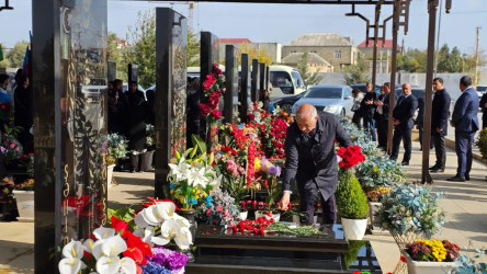 Oktyabrın 26-da Vətən müharibəsi şəhidi Məhəmməd İsmayılzadənin anım günü qeyd edilib