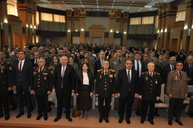 Dekabrın 27-də FHN  Akademiyasında “Fövqəladə hallar uşaqların gözü ilə” X Respublika uşaq yaradıcılıq müsabiqəsinin qaliblərinin mükafatlandırma mərasimi keçirilib