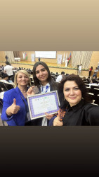 285 nömrəli tam orta məktəbin şagirdi Quliyeva Almaz Elşən qızı respublika müsabiqəsində bürünc   medal qazanıb.