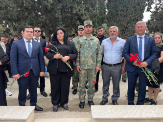 Mayın 23-də Şəhid Məmmədli Davud Fuad oğlunun Suraxanı Rayon İcra Hakimiyyətinin təşkilatçılığı ilə il mərasimi keçirilib.