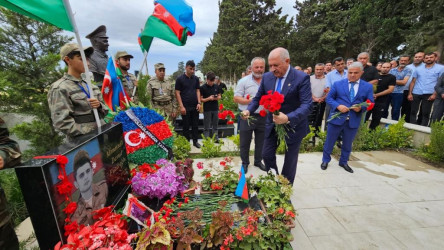 Şəhid əsgər Məmmədli Davud Fuad oğlunun 40 mərasimi keçirilib