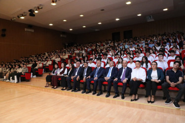 Suraxanıda “Ümummilli Lider Heydər Əliyev müstəqil Azərbaycan Konstitusiyasının müəllifidir” mövzusunda növbəti maarifləndirici tədbir keçirilib
