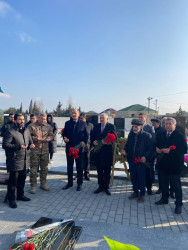 Dekabır ayının 27-si   Vətən müharibəsinin şəhidi Məmmədov İsa Nazim oğlunun anım günü qeyd edilib