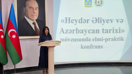Suraxanıda “Heydər Əliyev və Azərbaycan tarixi” mövzusunda konfrans keçirilib