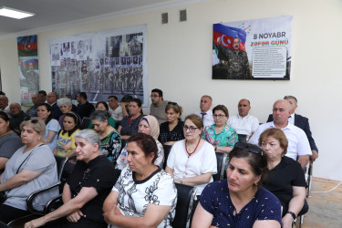 İyulun 2-də Suraxanı Rayon İcra Hakimiyyətinin başçısı Adil Əliyevin  növbəti səyyar görüşü  Qaraçuxur qəsəbəsində keçirildi