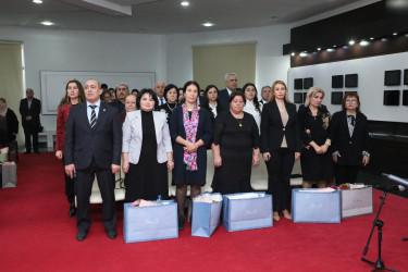 Suraxanı rayonunda “Qadın Gülərsə, Bəşəriyyət Gülər!” adlı tədbir keçirilib