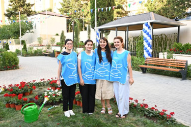 “Bizim həyət” layihəsi çərçivəsində yenilənmiş növbəti həyət sakinlərin istifadəsinə verilib