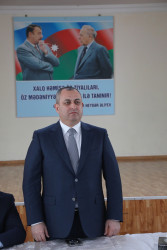 Suraxanı Rayon İcra Hakimiyyətinin başçısı Adil Əliyevin vətəndaşlarla növbəti səyyar görüşü martın 4-də Qaraçuxur qəsəbəsi, Yeni Günəşli “AB” yaşayış sahəsində yerləşən 279 saylı tam orta ümumtəhsil məktəbində keçirilib