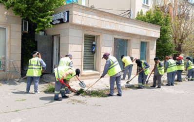 Mayın 9-da Bakı Şəhər İcra Hakimiyyətinin təşəbbüsü, Suraxanı Rayon İcra Hakimiyyətinin və Rayon Mənzil-Kommunal Təsərrüfatı Birliyinin birgə təşkilatçılığı ilə rayon ərazisində genişmiqyaslı ümumrayon iməciliyi keçirilib