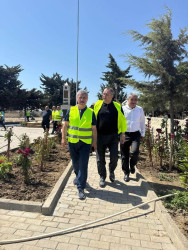 Suraxanı rayonunda iməclik və abadlıq işləri davam edir