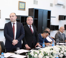 Sentyabrın 8-də Suraxanı Rayon İcra Hakimiyyətinin başçısı Adil Əliyev Rayon İcra Hakimiyyətində növbəti vətəndaş qəbulu keçirib