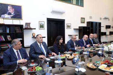 Suraxanıda WUF-13 Beynəlxalq Forumunda iştirak etmiş Latviya nümayəndə heyəti ilə görüş keçirilib