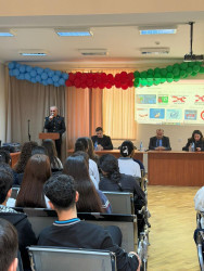 Suraxanı rayonunda növbəti dəfə "Narkomaniyaya qarşı mübarizə" və "Erkən nikaha qarşı mübarizə" mövzularında maarifləndirici tədbirlər 208 və 146 №-li tam orta məktəblərdə keçirilib