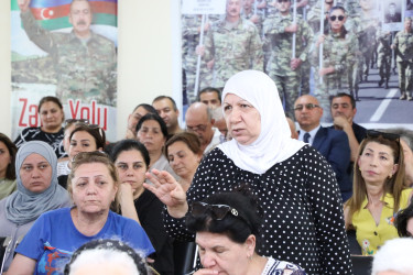 İyulun 2-də Suraxanı Rayon İcra Hakimiyyətinin başçısı Adil Əliyevin  növbəti səyyar görüşü  Qaraçuxur qəsəbəsində keçirildi