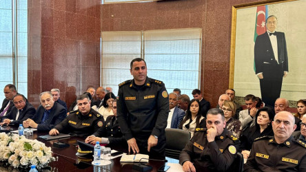 Suraxanıda “Su hövzələrində insanların təhlükəsizliyinin təmin edilməsi” mövzusunda müşavirə keçirilib