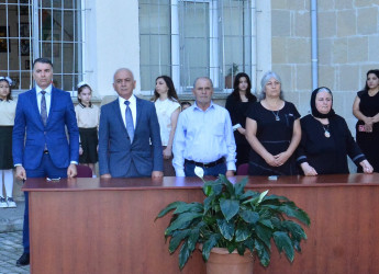 Hörmətli müəllimlər və valideynlər, Əziz şagirdlər!
