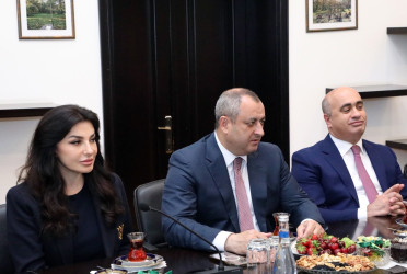 Suraxanıda WUF-13 Beynəlxalq Forumunda iştirak etmiş Latviya nümayəndə heyəti ilə görüş keçirilib